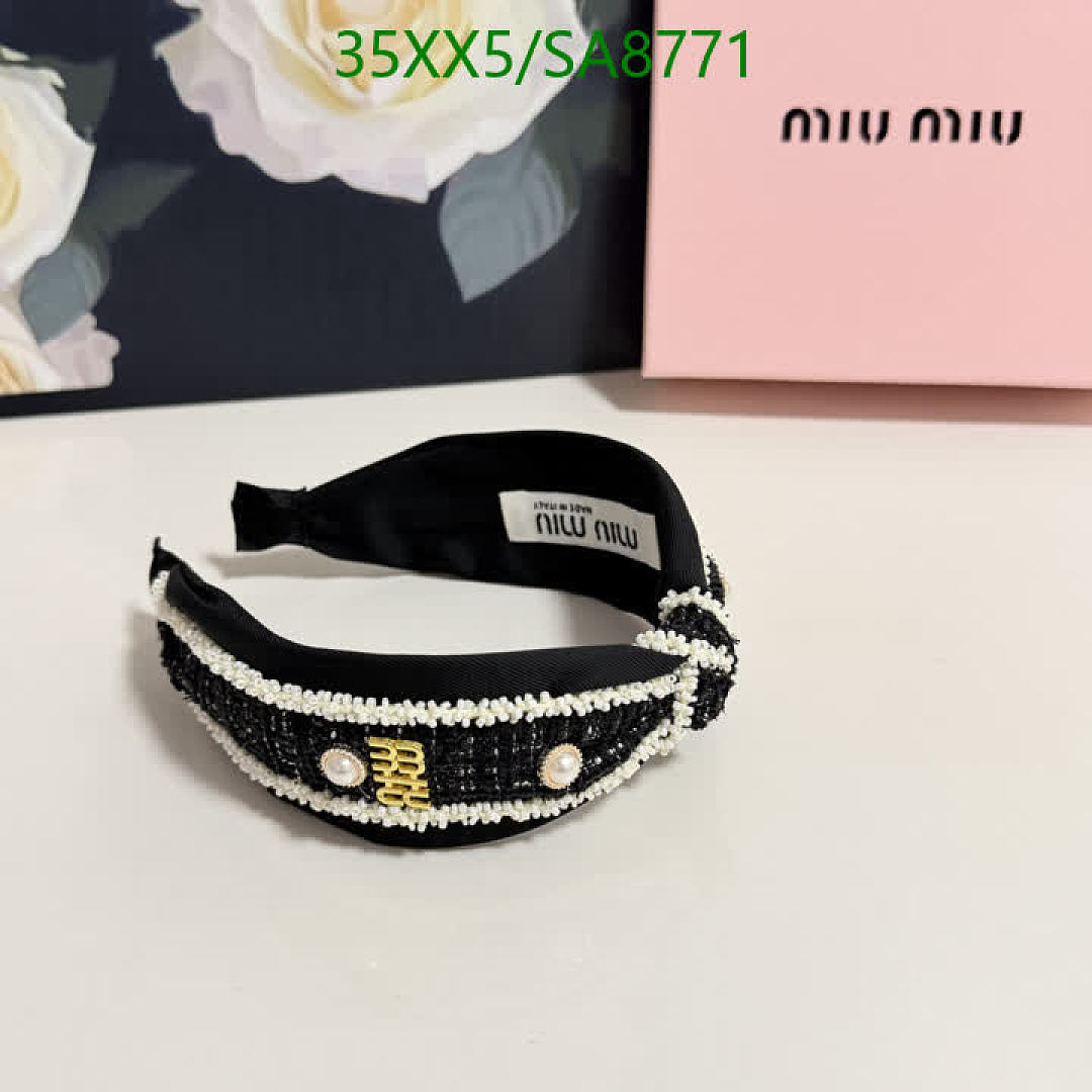 MIU MIU-Headband Code: SA8771 $: 35USD