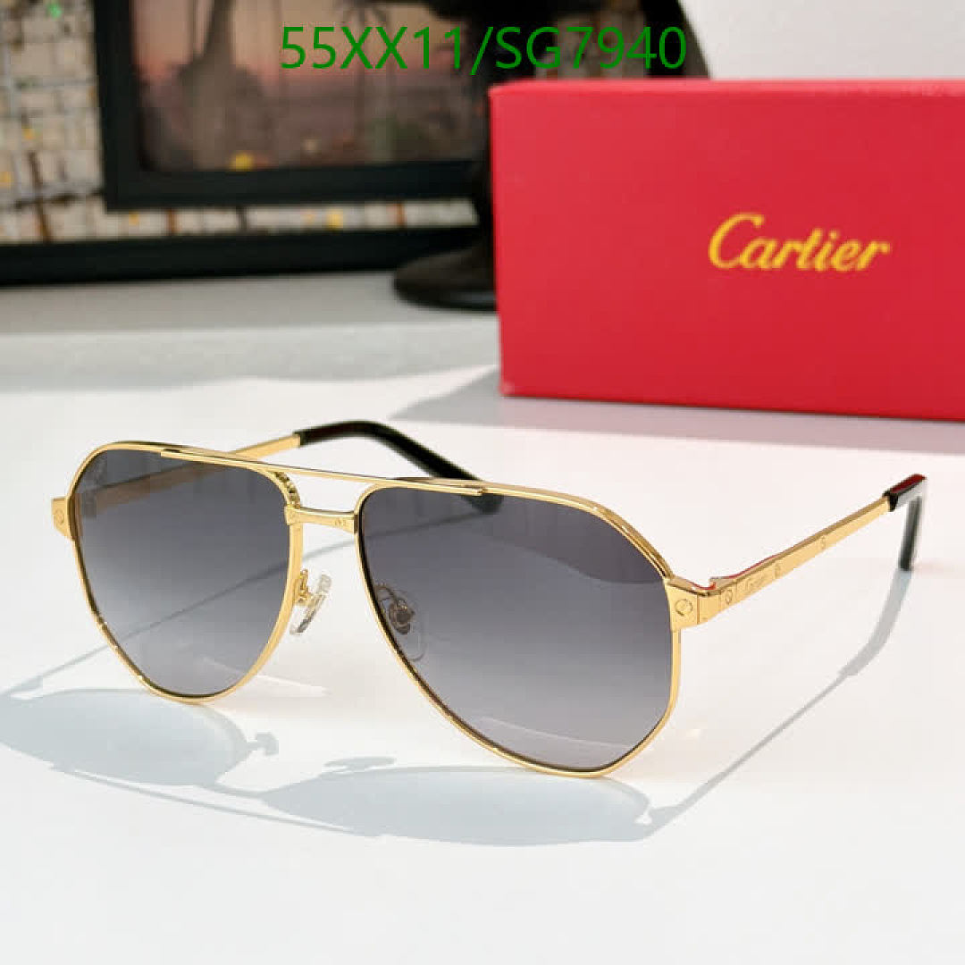 Cartier-Glasses Code: SG7940 $: 55USD