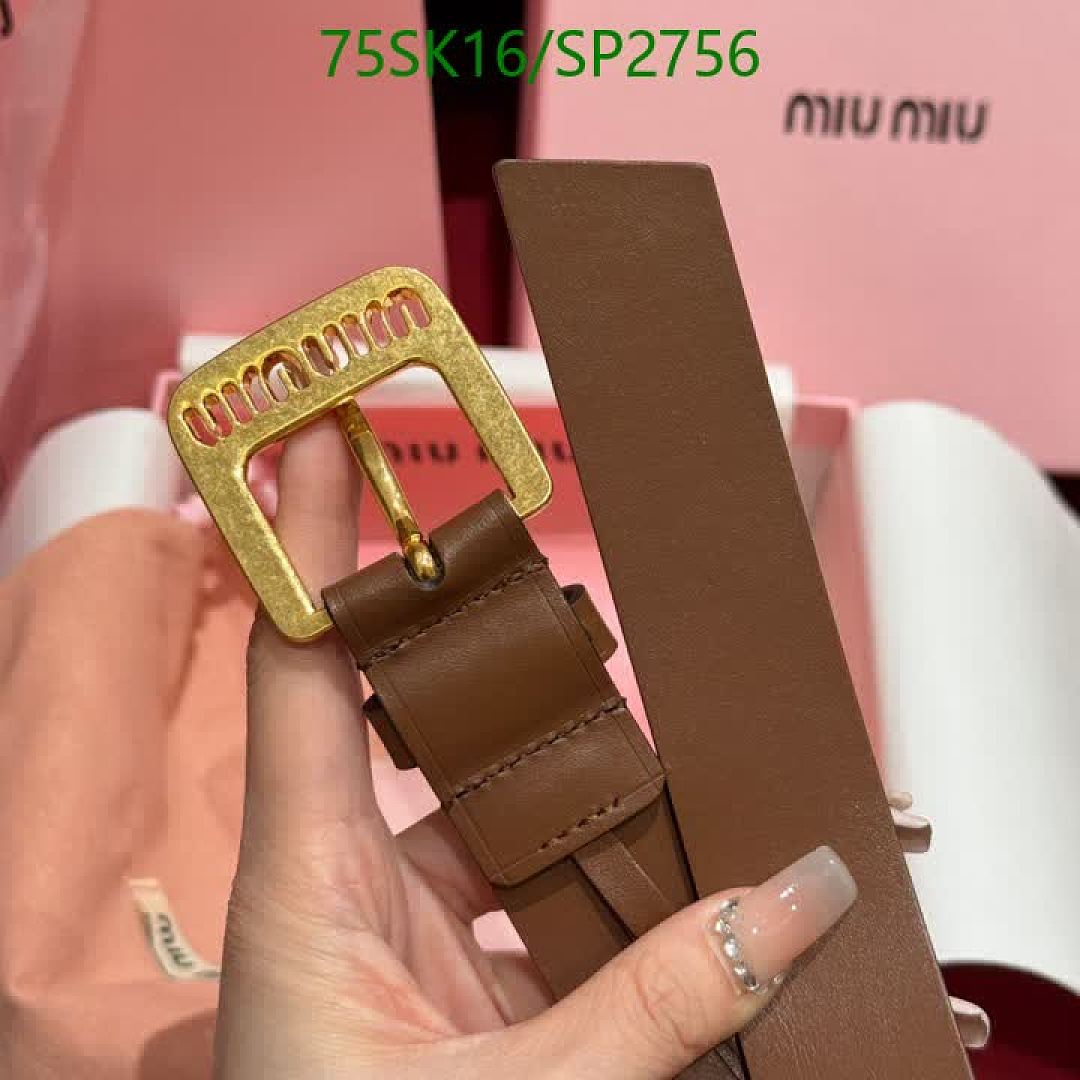 MIU MIU-Belts Code: SP2756 $: 75USD