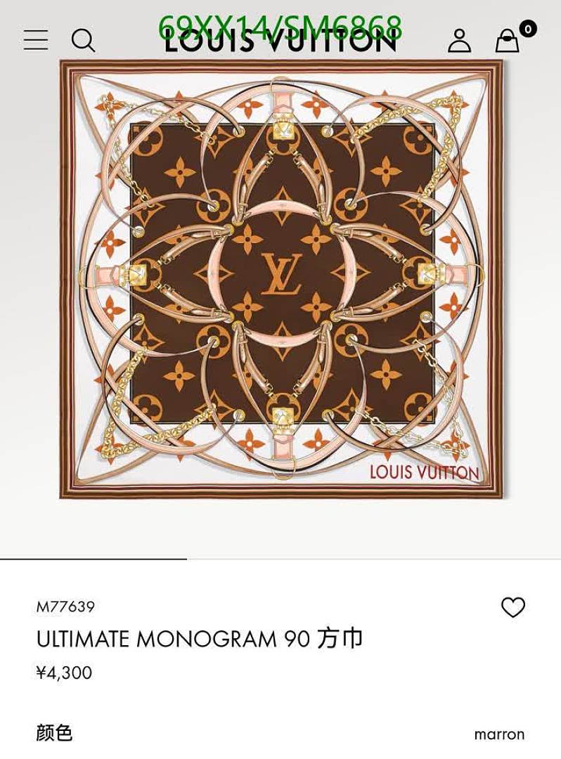 LV-Scarf Code: SM6868 $: 69USD