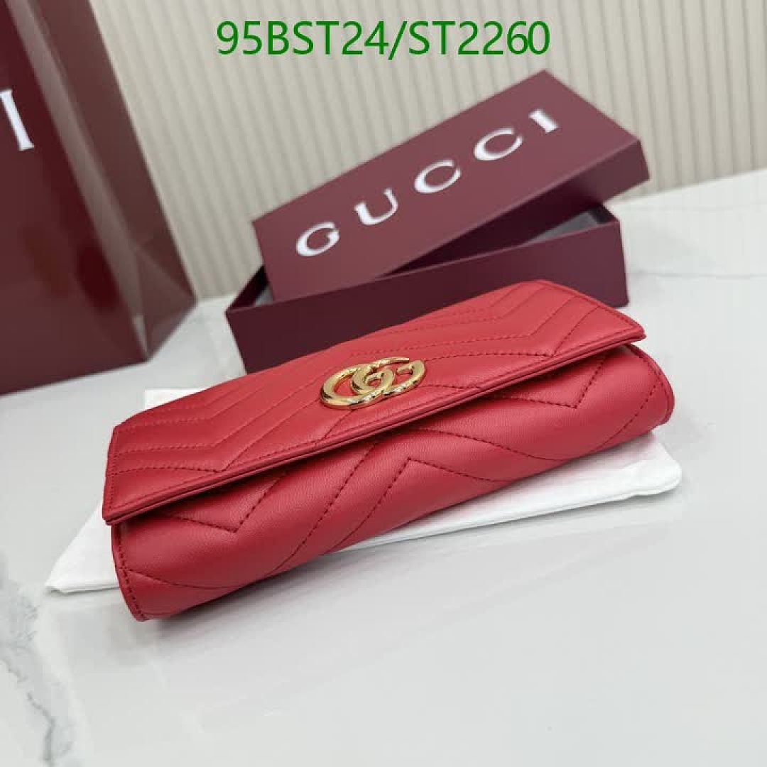 Gucci-Wallet Mirror Quality Code: ST2260 $: 95USD