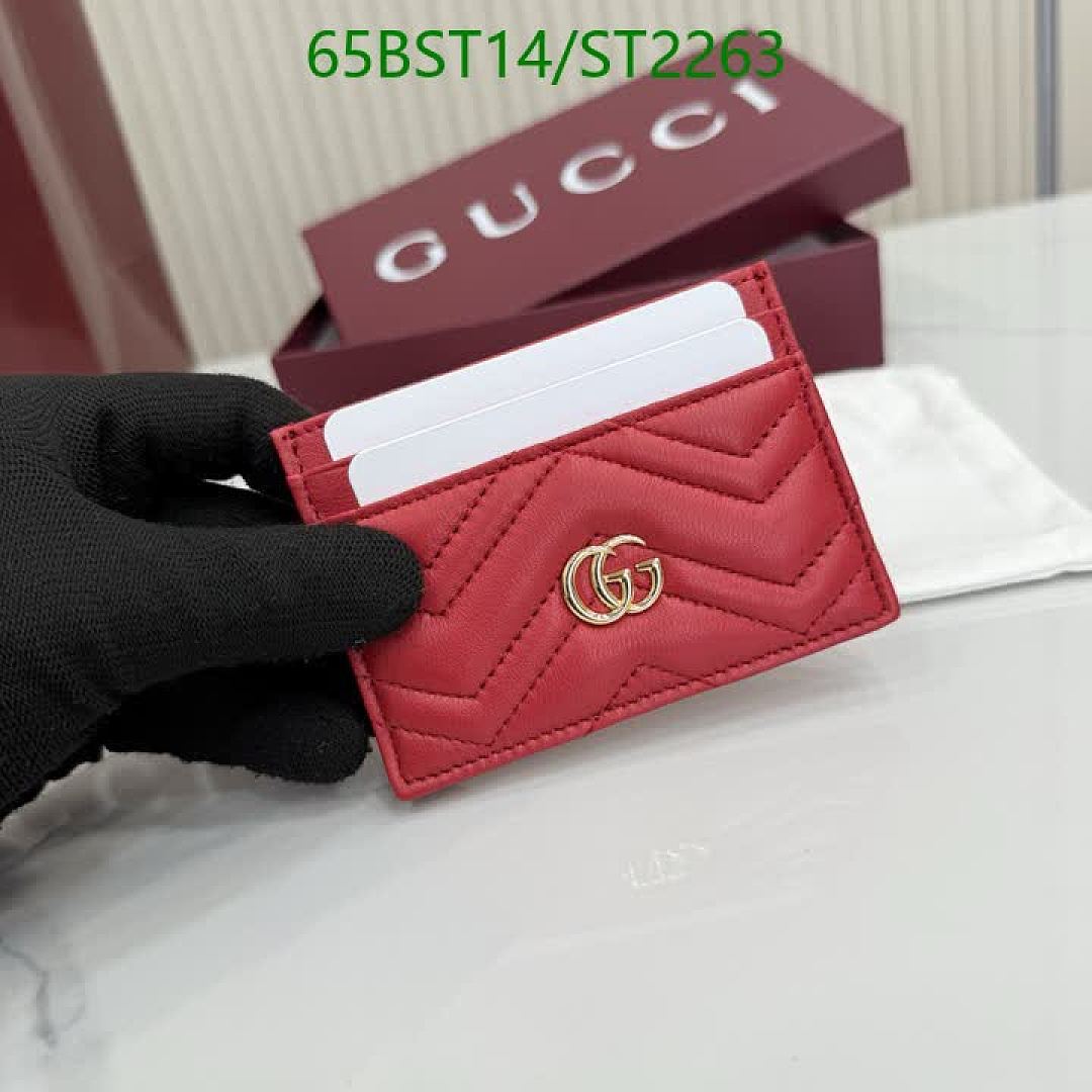 Gucci-Wallet Mirror Quality Code: ST2263 $: 65USD