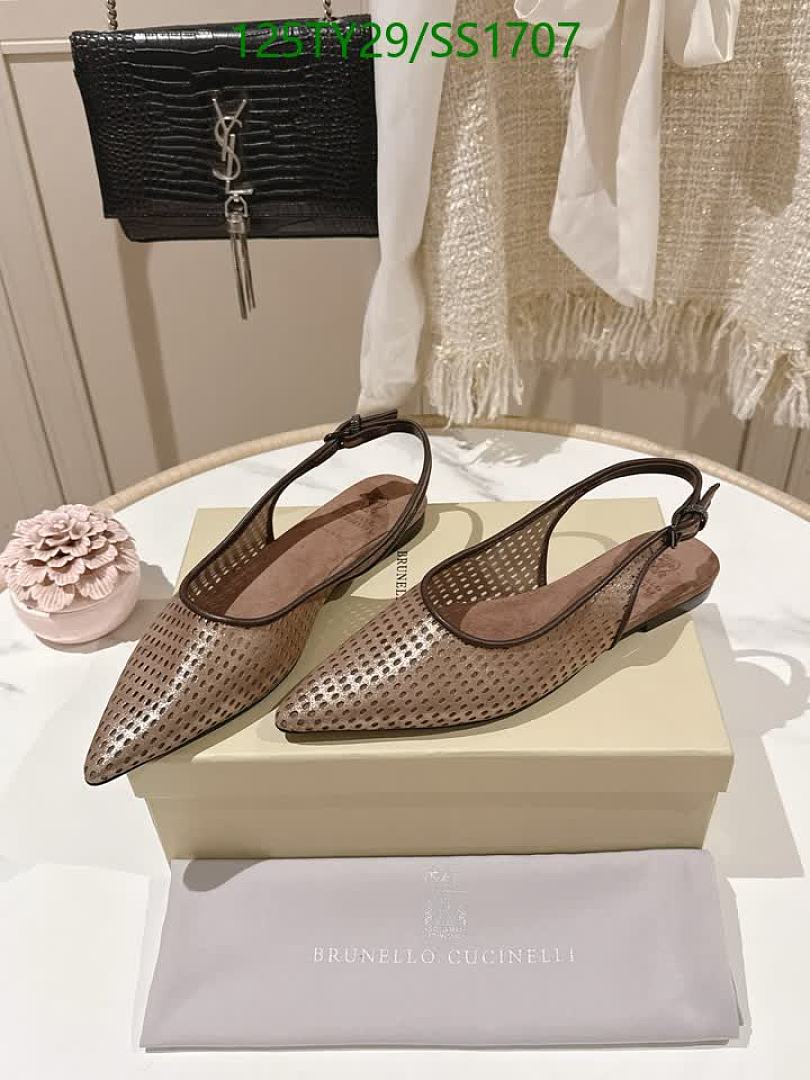 Brunello Cucinelli-Women Shoes Code: SS1707 $: 125USD