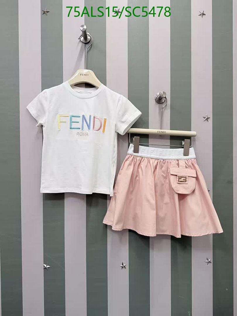 Fendi-Kids clothing Code: SC5478 $: 75USD