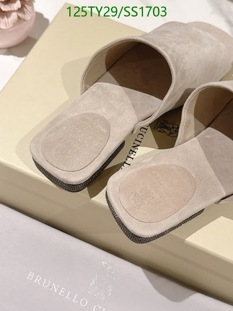 Brunello Cucinelli-Women Shoes Code: SS1703 $: 125USD