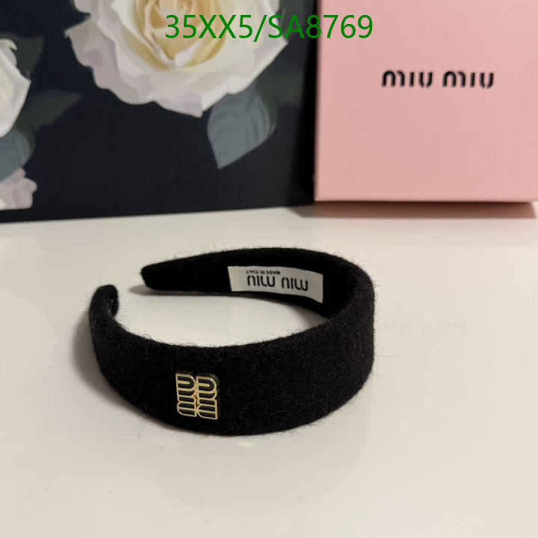 MIU MIU-Headband Code: SA8769 $: 35USD