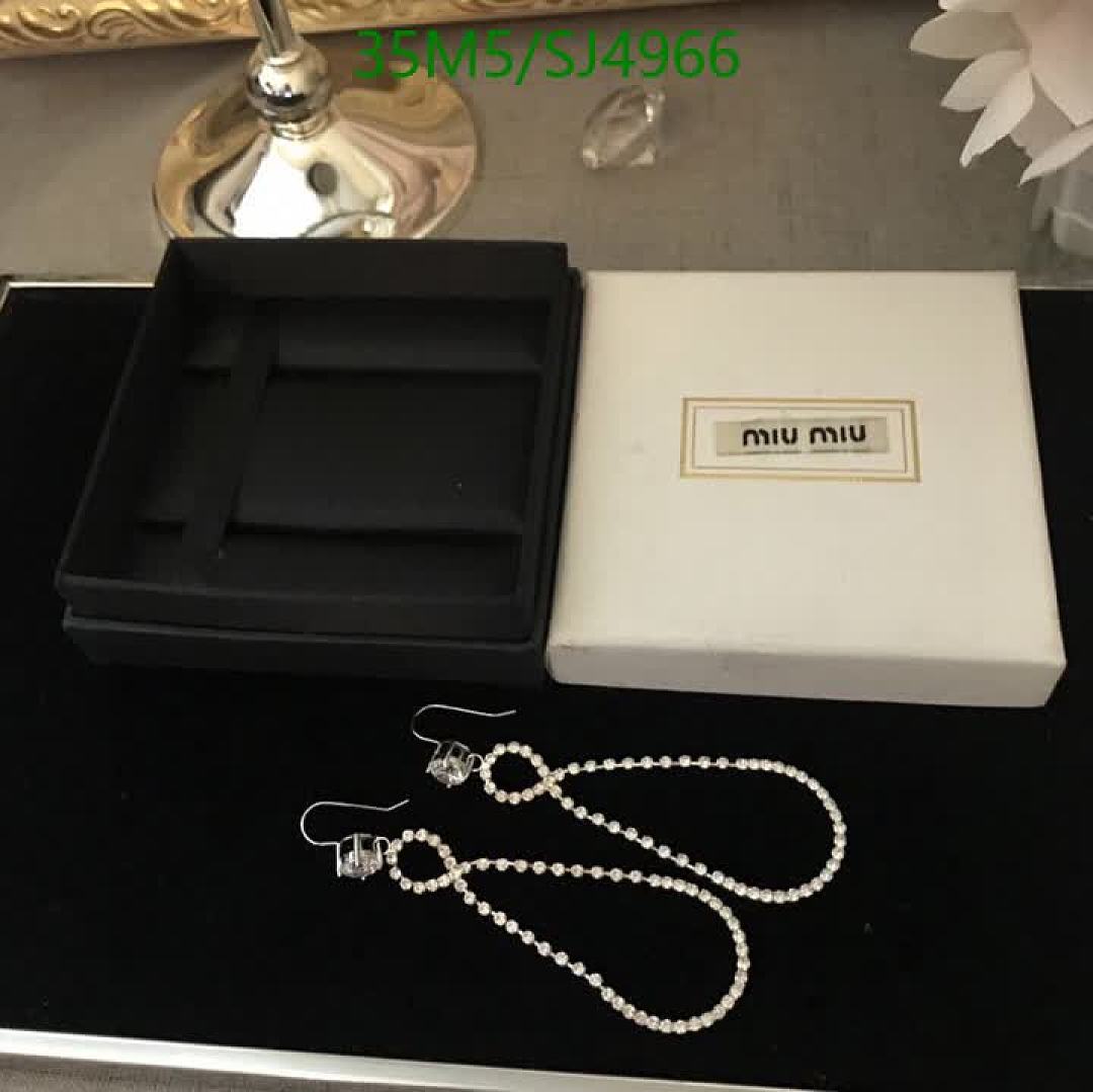 Miu Miu-Jewelry Code: SJ4966 $: 35USD