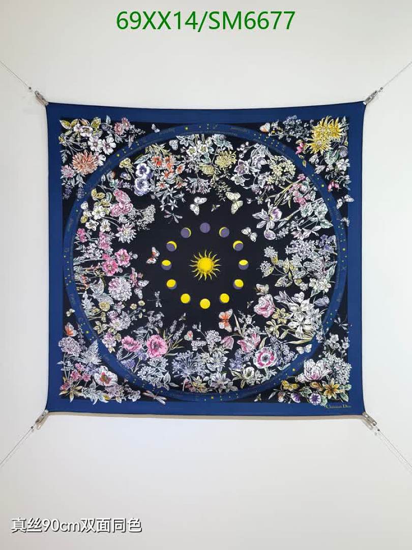 Dior-Scarf Code: SM6677 $: 69USD
