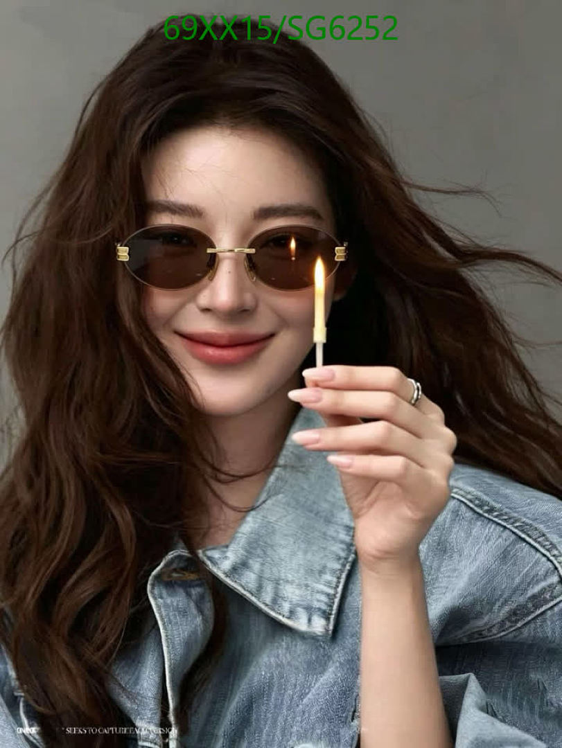 Balenciaga-Glasses Code: SG6252 $: 69USD