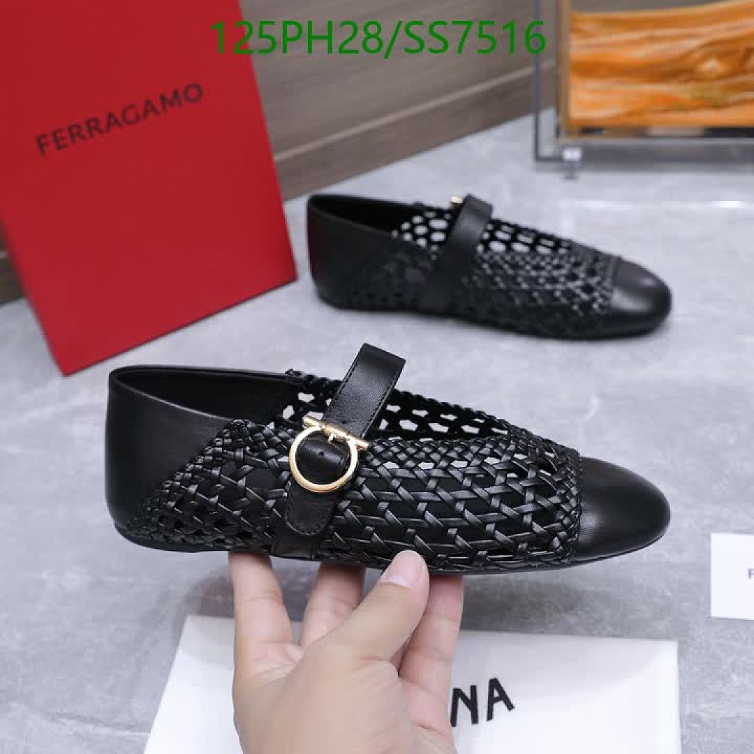 Ferragamo-Women Shoes Code: SS7516 $: 125USD