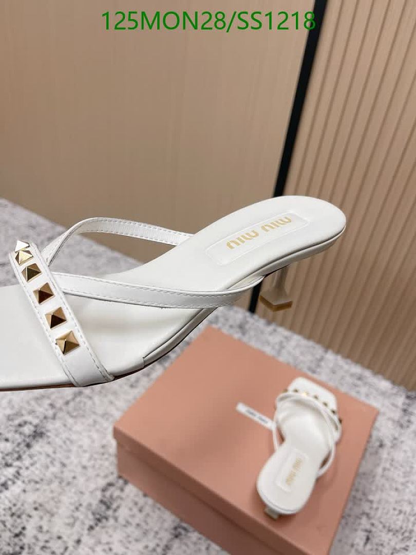 Miu Miu-Women Shoes Code: SS1218 $: 125USD