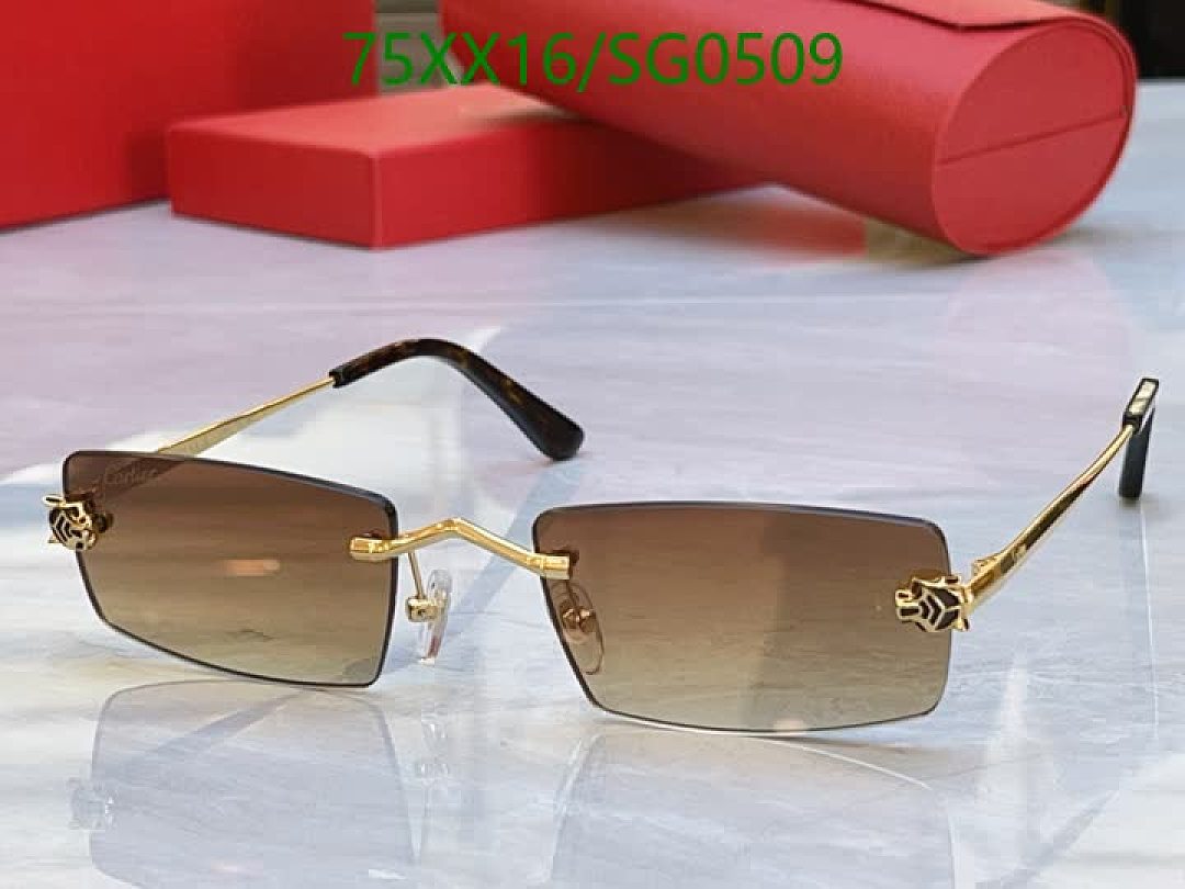 Cartier-Glasses Code: SG0509 $: 75USD