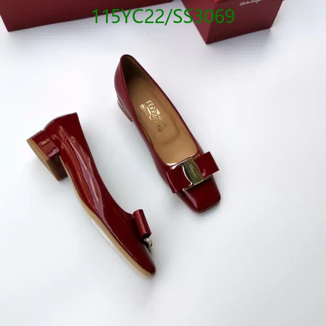 Ferragamo-Women Shoes Code: SS3069 $: 115USD