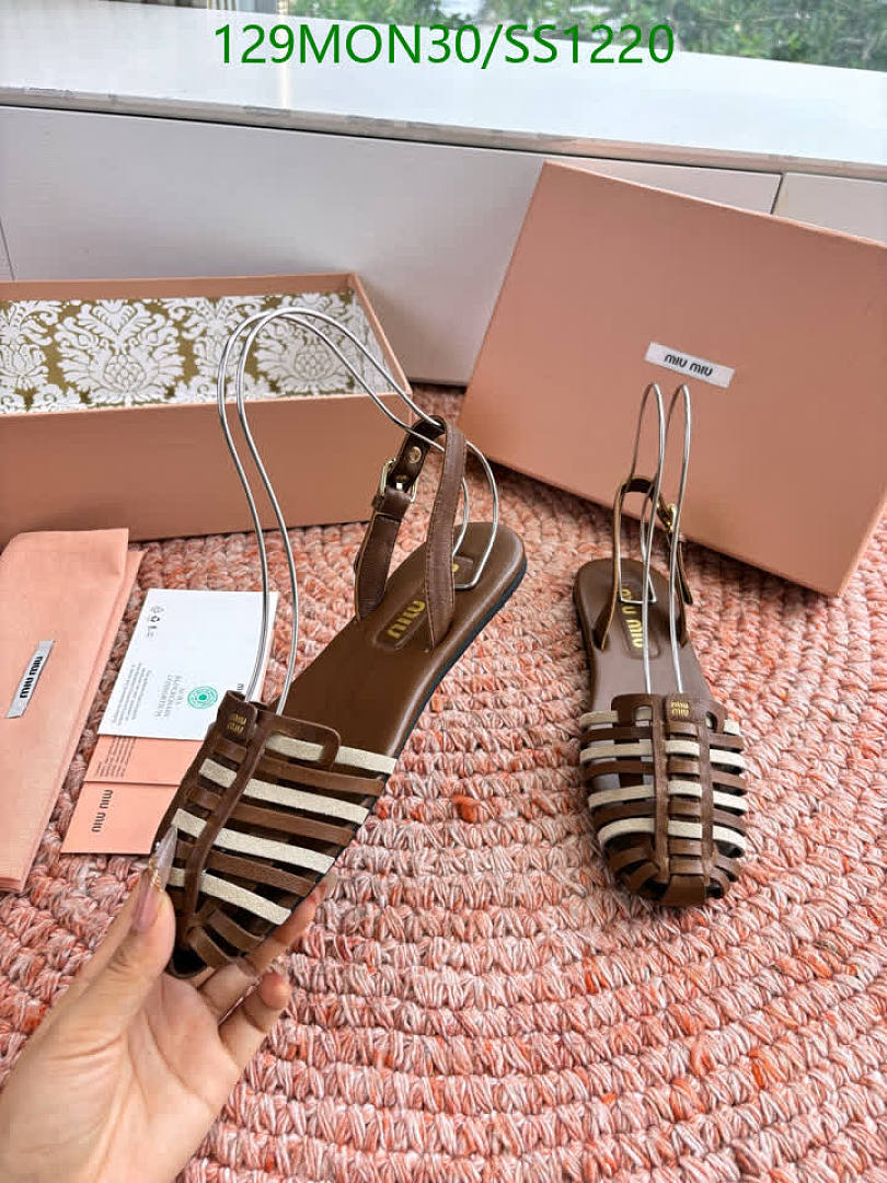 Miu Miu-Women Shoes Code: SS1220 $: 129USD
