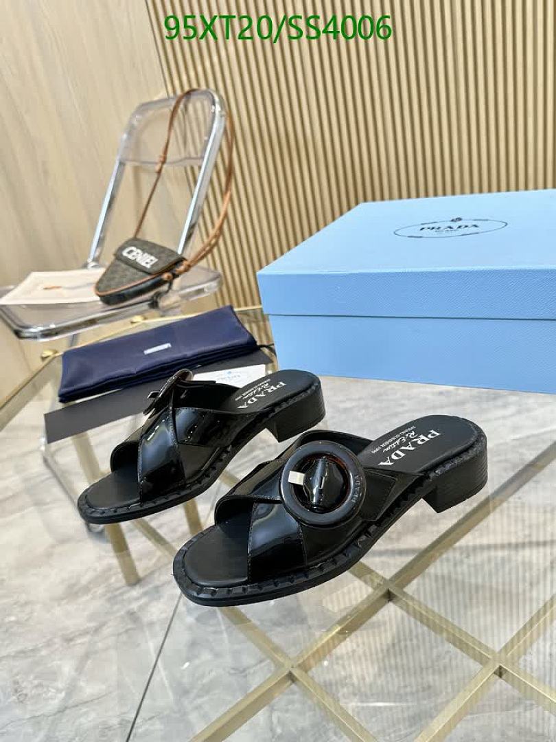 Prada-Women Shoes Code: SS4006 $: 95USD
