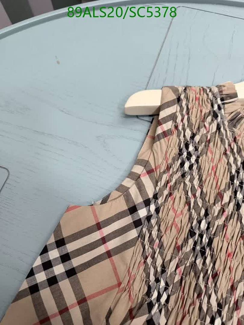 Burberry-Kids Clothing Code: SC5378 $: 89USD