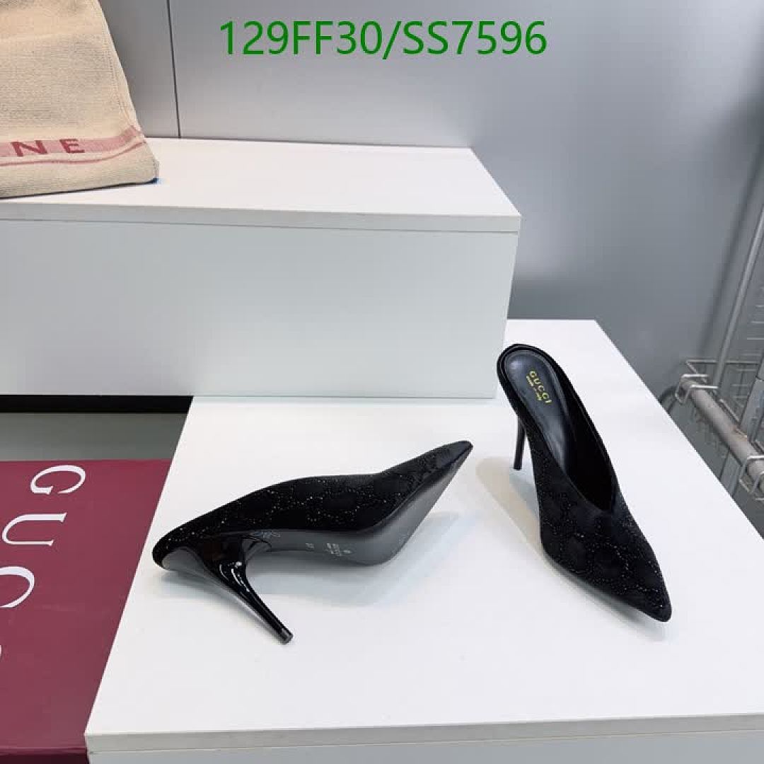Gucci-Women Shoes Code: SS7596 $: 129USD