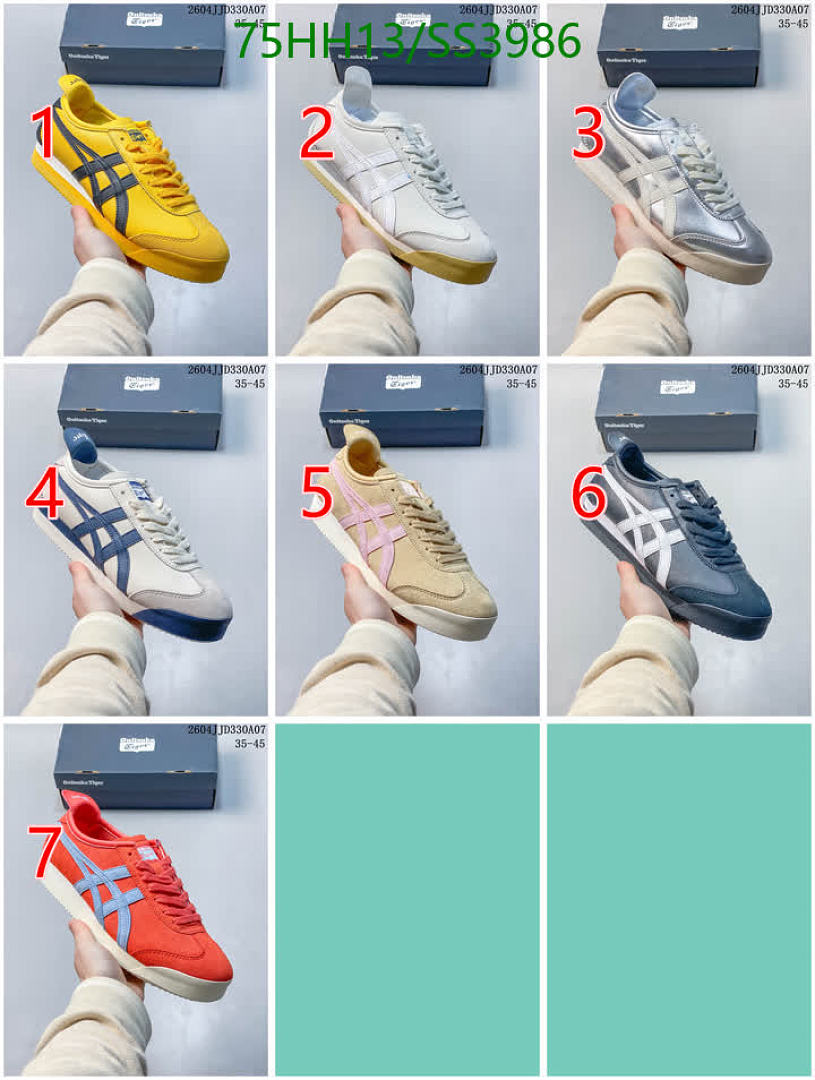 Onitsuka Tiger-Women Shoes Code: SS3986 $: 75USD