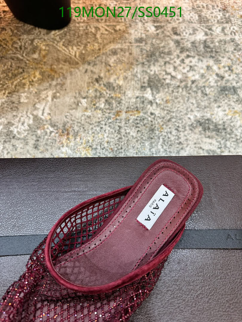 Alaia-Women Shoes Code: SS0451 $: 119USD