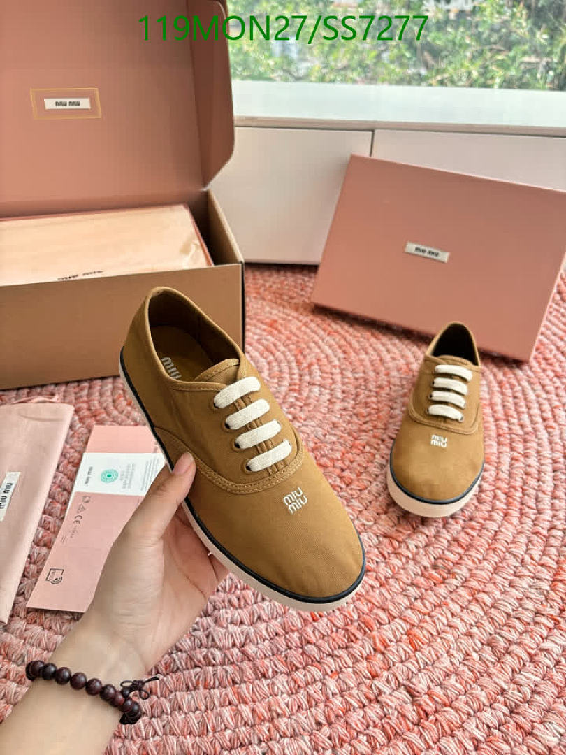 Miu Miu-Women Shoes Code: SS7277 $: 119USD