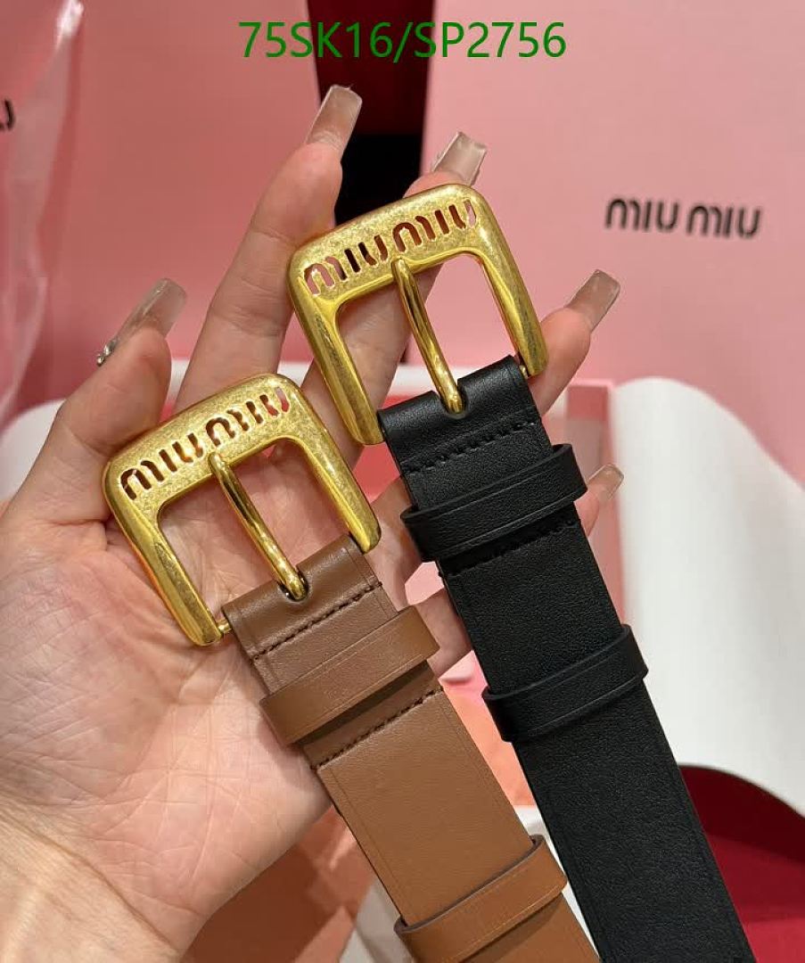 MIU MIU-Belts Code: SP2756 $: 75USD