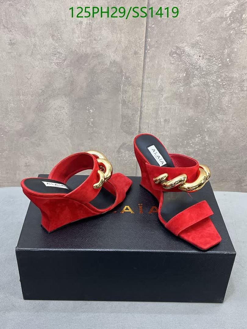 Alaia-Women Shoes Code: SS1419 $: 125USD