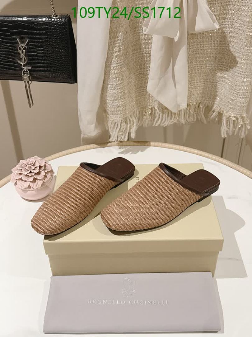 Brunello Cucinelli-Women Shoes Code: SS1712 $: 109USD