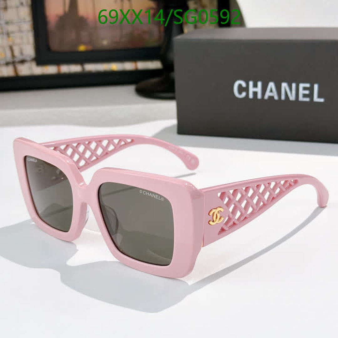 Chanel-Glasses Code: SG0592 $: 69USD