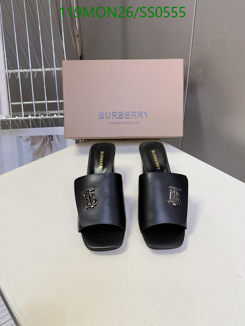 Burberry-Women Shoes Code: SS0555 $: 119USD