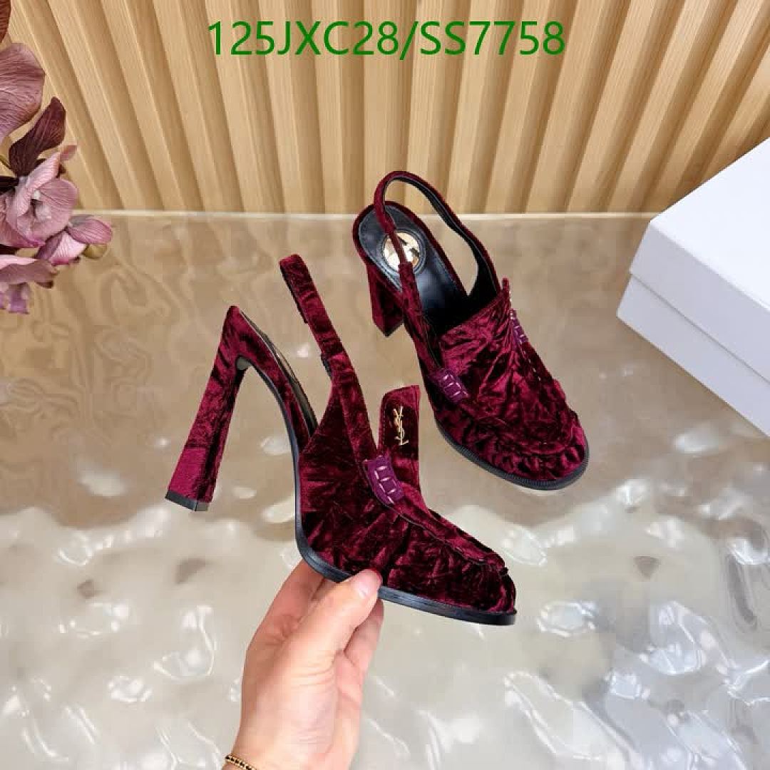 YSL-Women Shoes Code: SS7758 $: 125USD