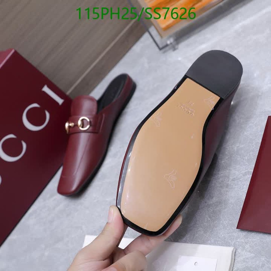 Gucci-Women Shoes Code: SS7626 $: 115USD