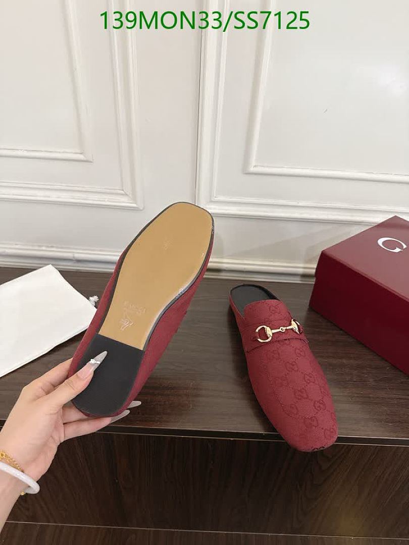Gucci-Women Shoes Code: SS7125 $: 139USD
