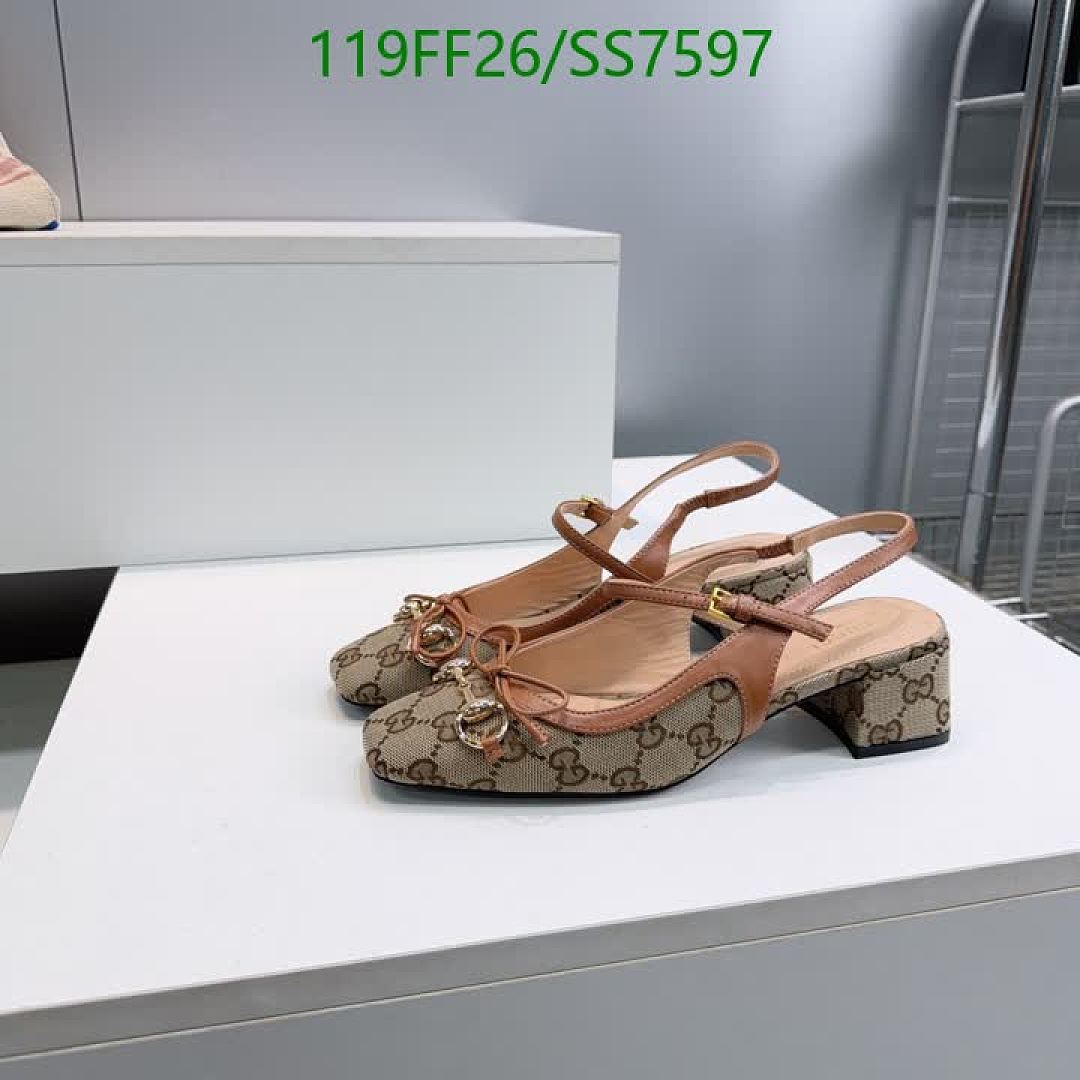 Gucci-Women Shoes Code: SS7597 $: 119USD