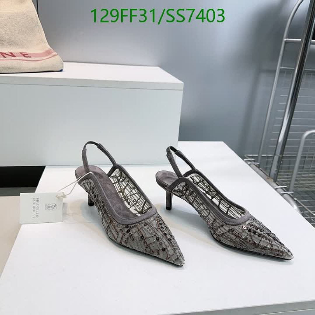 Brunello Cucinelli-Women Shoes Code: SS7403 $: 129USD