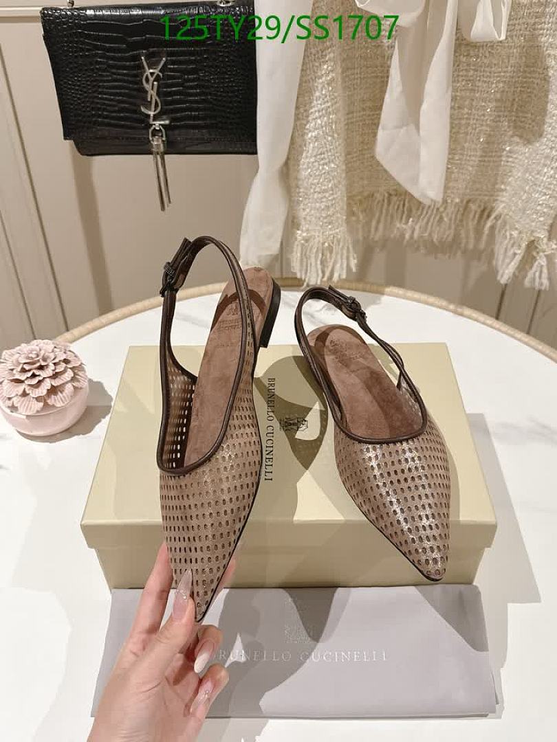 Brunello Cucinelli-Women Shoes Code: SS1707 $: 125USD