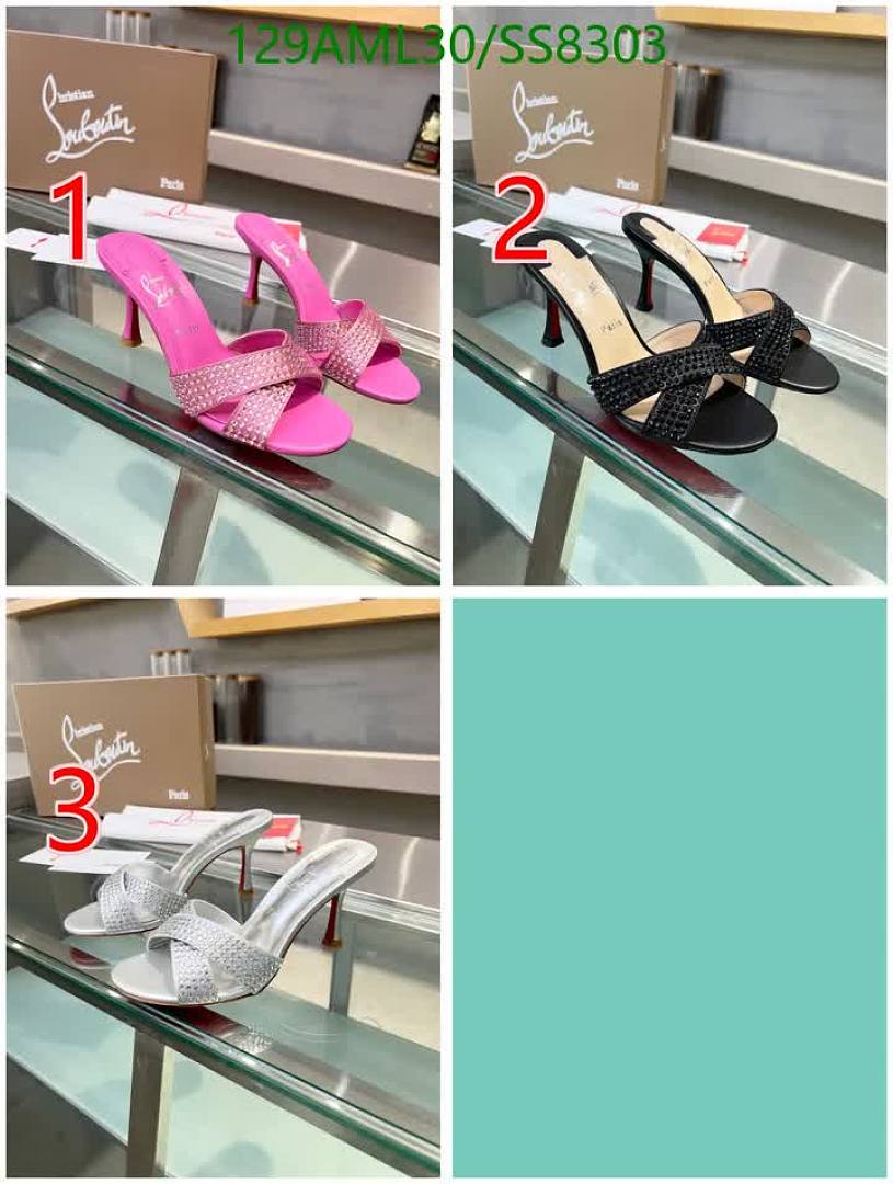 Christian Louboutin-Women Shoes Code: SS8303 $: 129USD