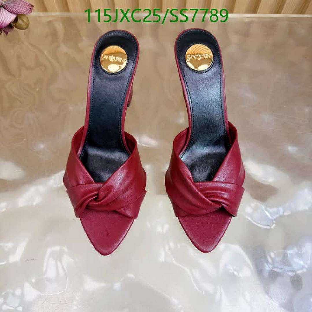 YSL-Women Shoes Code: SS7789 $: 115USD