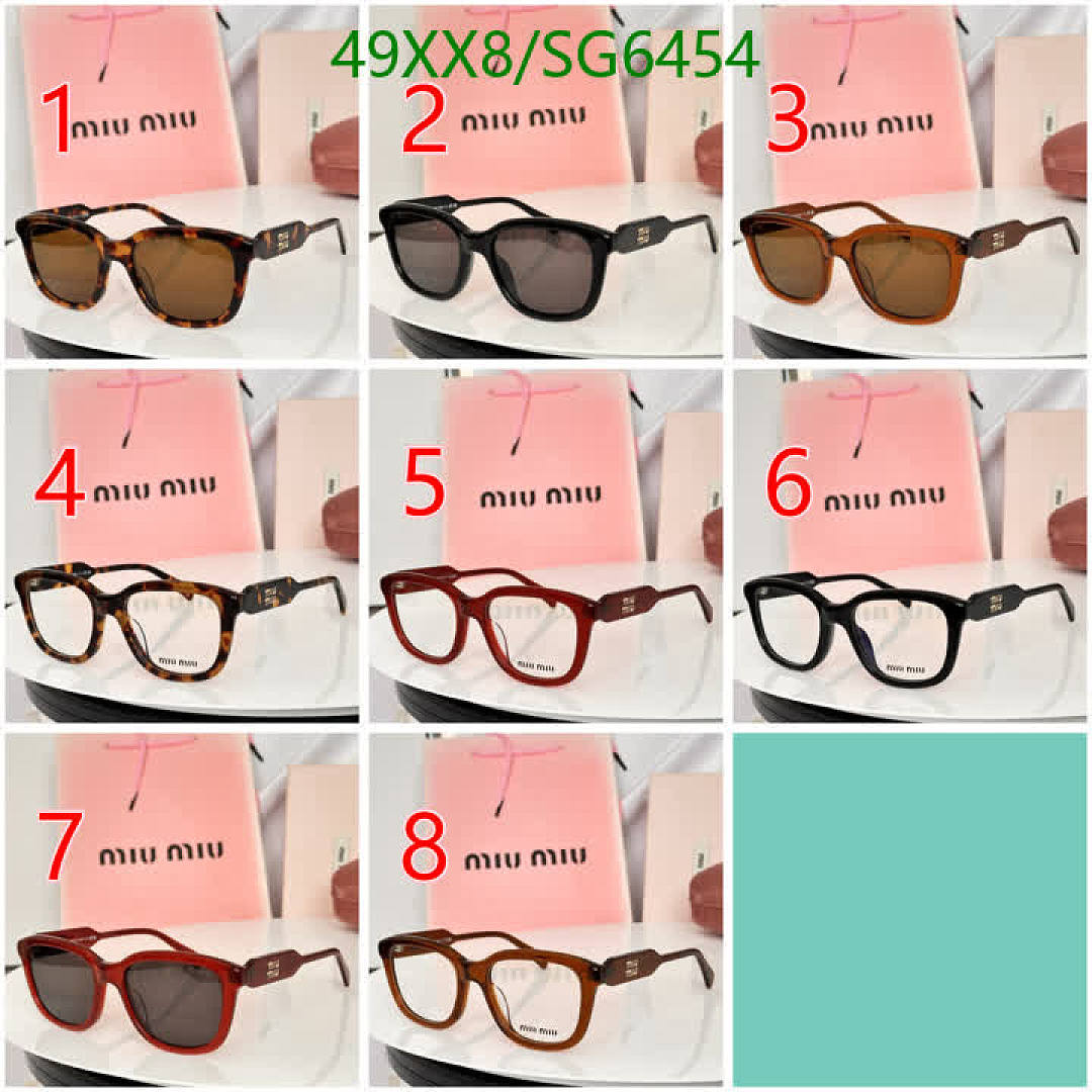 Miu Miu-Glasses Code: SG6454 $: 49USD
