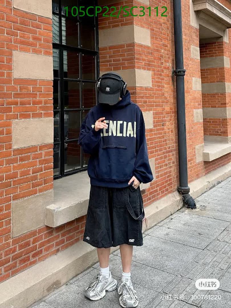 Balenciaga-Clothing Code: SC3112 $: 105USD