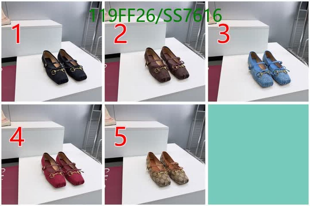 Gucci-Women Shoes Code: SS7616 $: 119USD