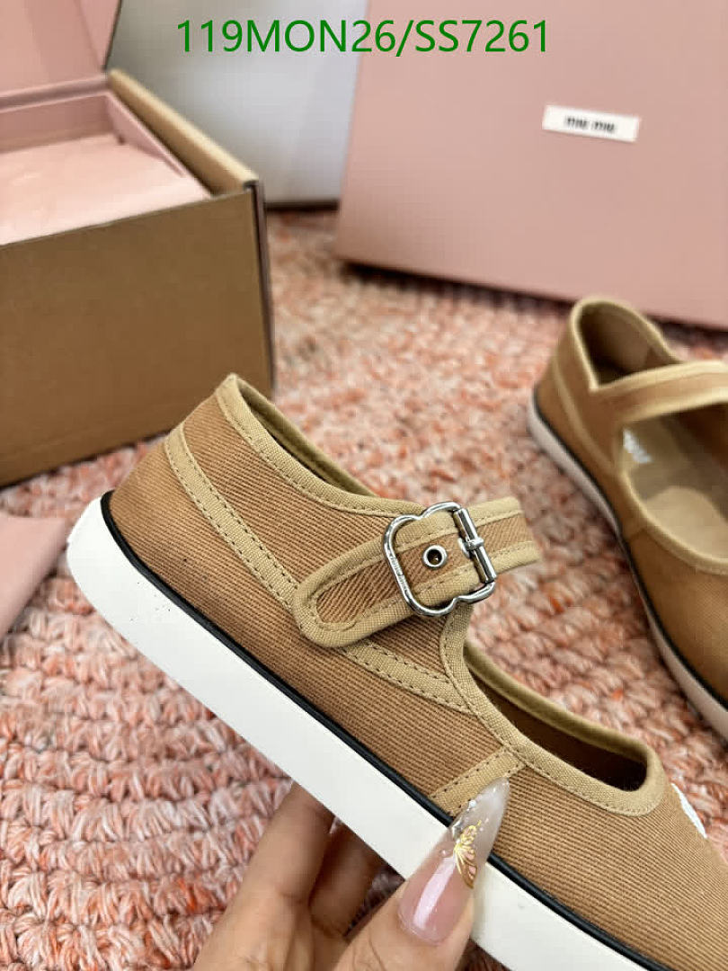 Miu Miu-Women Shoes Code: SS7261 $: 119USD