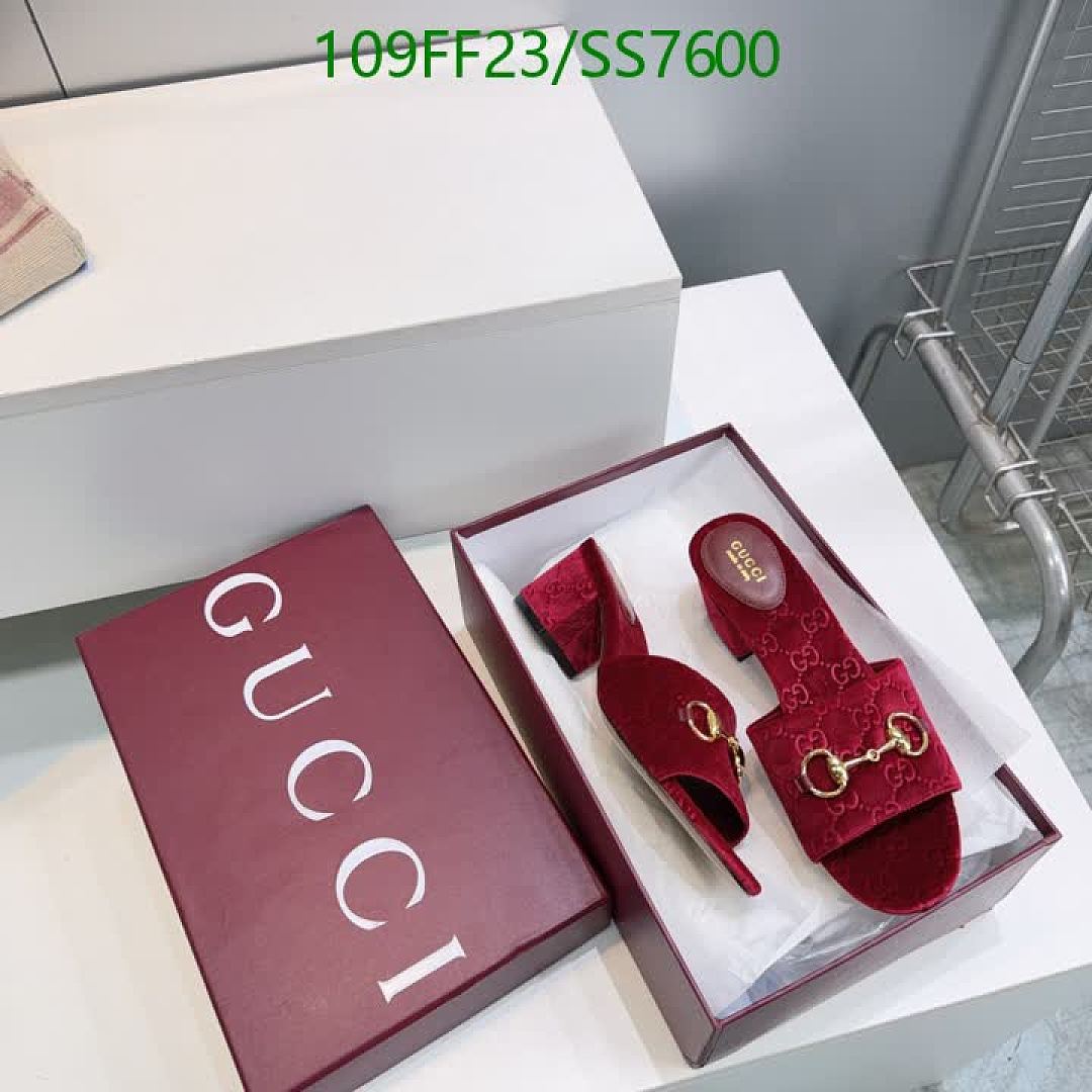 Gucci-Women Shoes Code: SS7600 $: 109USD