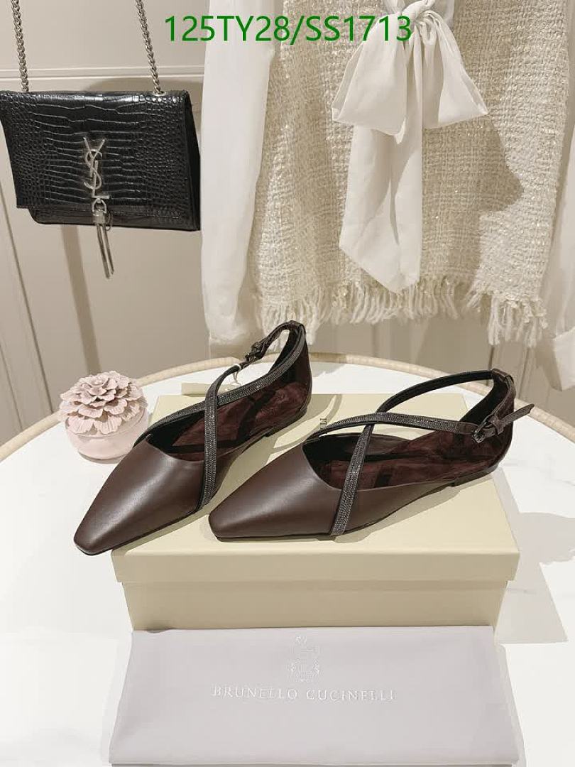 Brunello Cucinelli-Women Shoes Code: SS1713 $: 125USD
