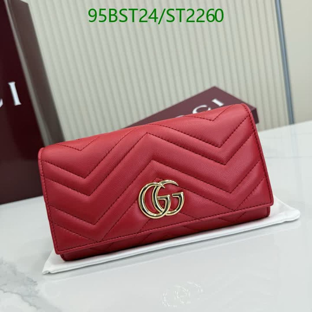 Gucci-Wallet Mirror Quality Code: ST2260 $: 95USD
