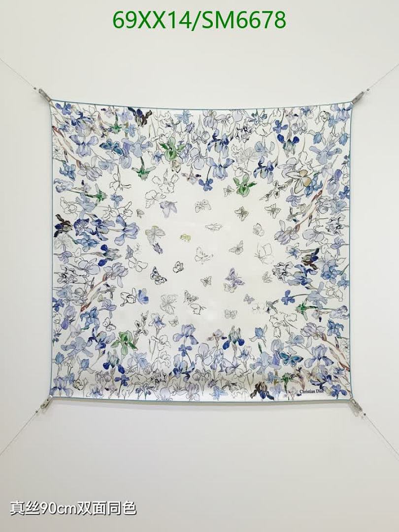 Dior-Scarf Code: SM6678 $: 69USD