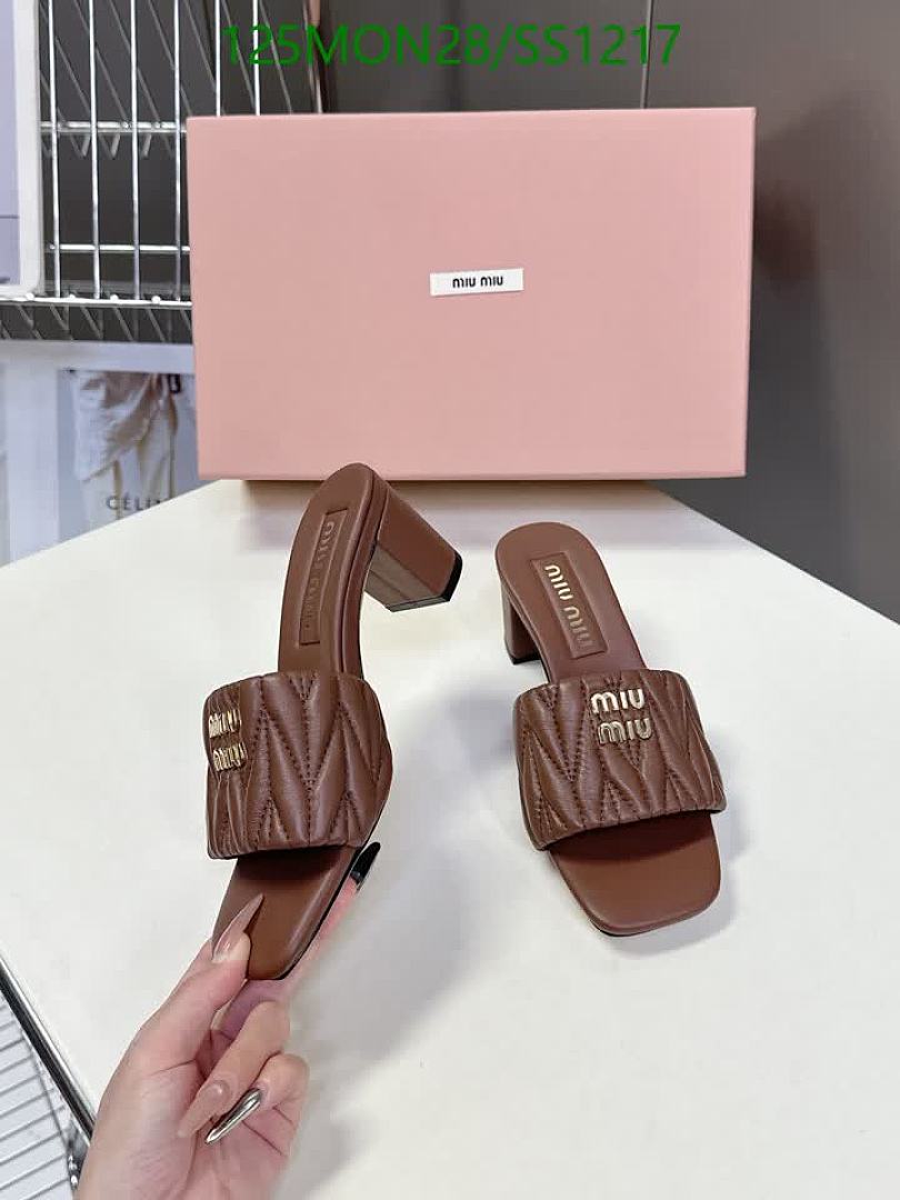Miu Miu-Women Shoes Code: SS1217 $: 125USD