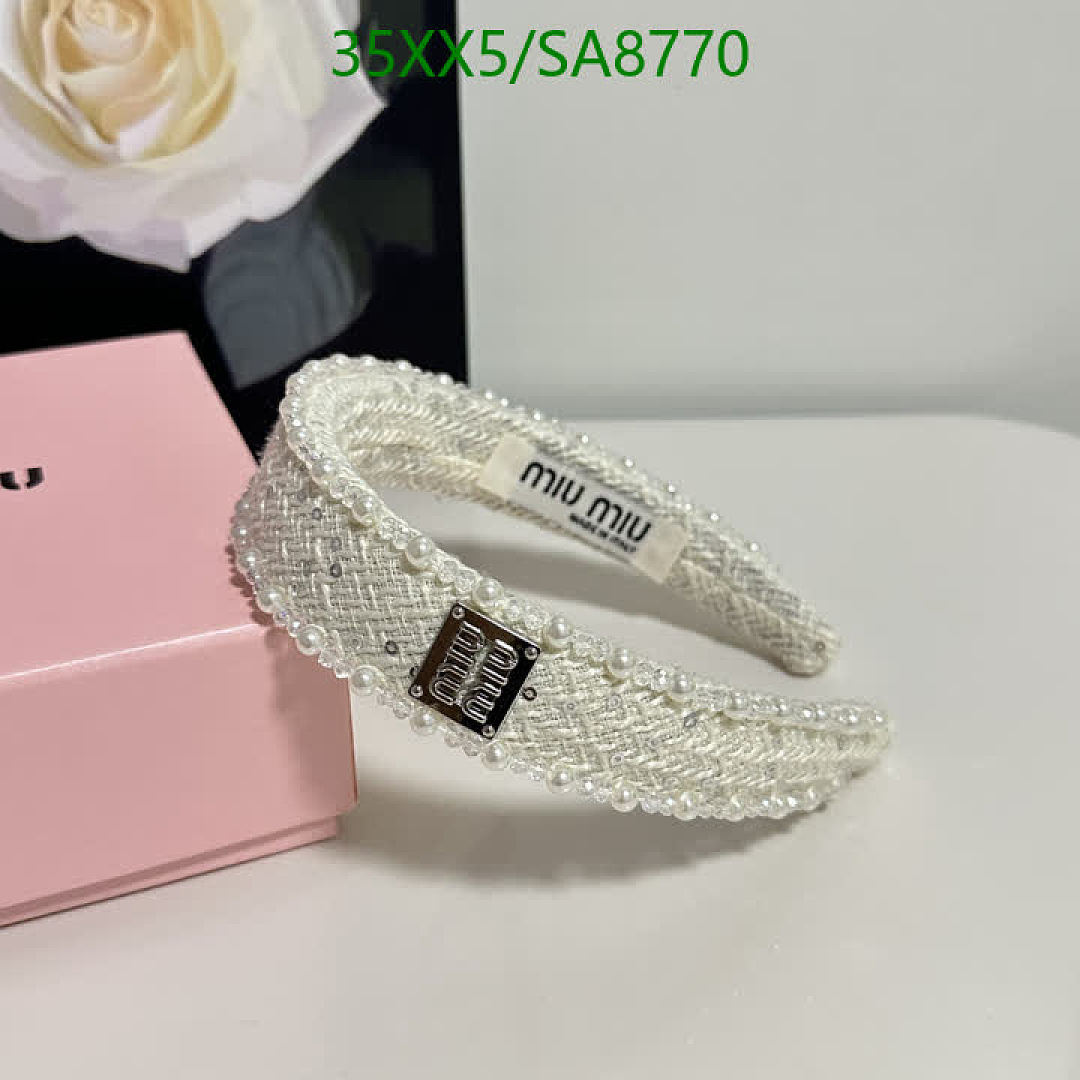 MIU MIU-Headband Code: SA8770 $: 35USD