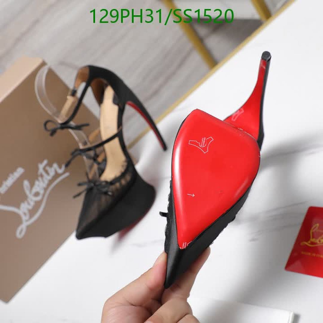 Christian Louboutin-Women Shoes Code: SS1520 $: 129USD