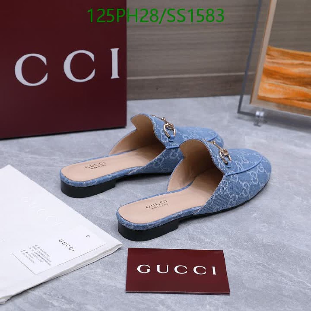 Gucci-Women Shoes Code: SS1583 $: 125USD