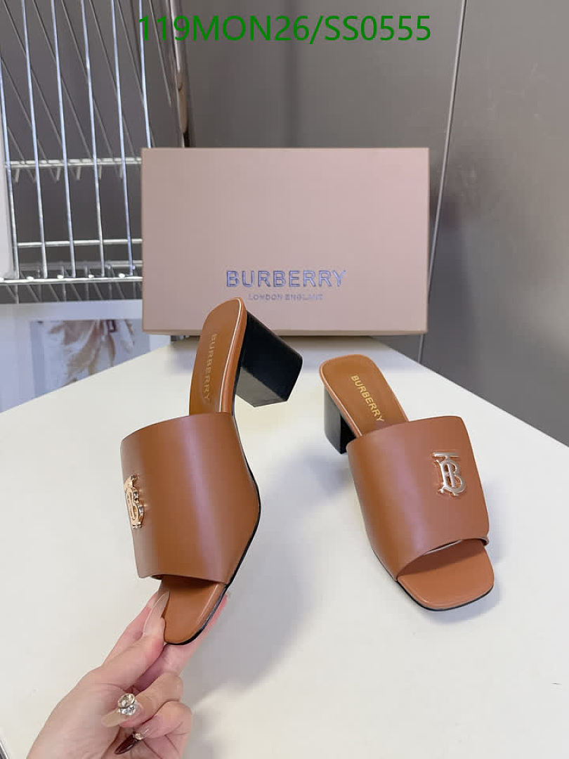 Burberry-Women Shoes Code: SS0555 $: 119USD